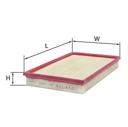 AP13207 Фільтр повітря GENERAL MOTORS, OPEL (WA6337 / LX613 / C34116/1), фото 1