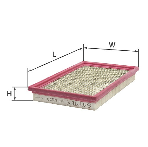 AP13210 Фільтр повітря INFINITI,NISSAN,SUBARU (AP 154/1 / WA9464 / LX307 / C2964), фото 1