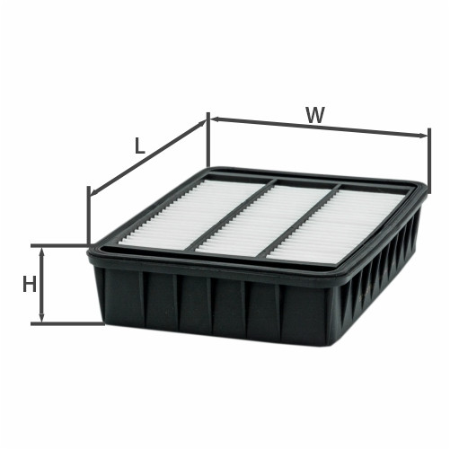 Фільтр повітря CITROEN, MITSUBISHI, PEUGEOT (AP 120/4 / WA9623 / LX2616 / C27003/1), фото 1