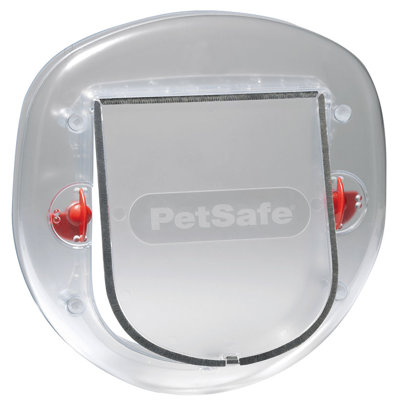 Дверцята для собак та кішок до 10 кг PetSafe Staywell 292*292 мм (пластик) прозорі
