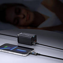 Кабель Baseus Explorer Series Auto Power-Off Fast Charging Data Cable USB to Lightning 2.4A 1m CATS000401, фото 3