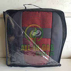 Авто чохли на ЗАЗ Таврия (червоний) / автомобільні чохли ЗАЗ Таврия "Nika" (Coper)