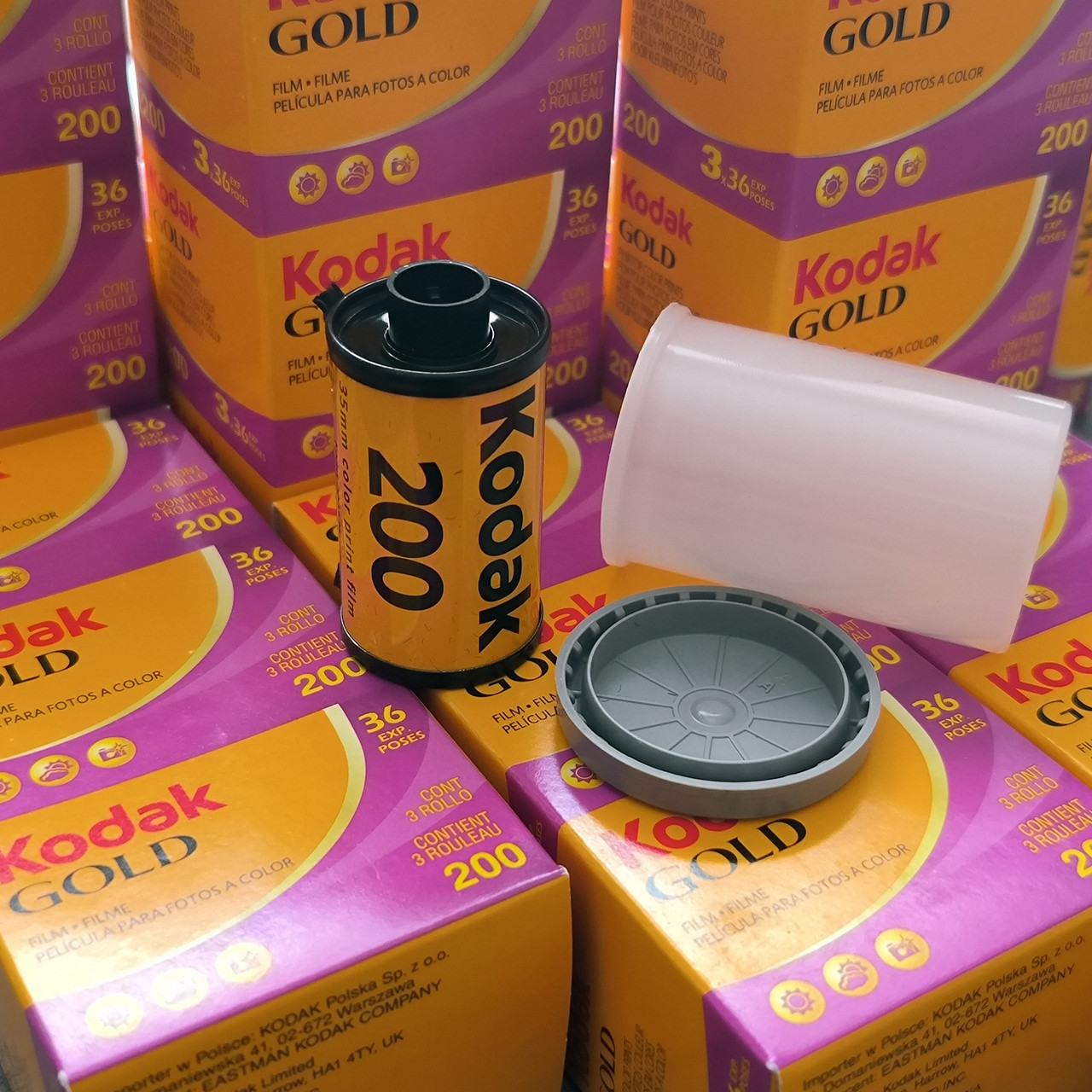 Фотоплівка кольорова Kodak Gold 200, 36 кадрів (1 шт. без коробочки)