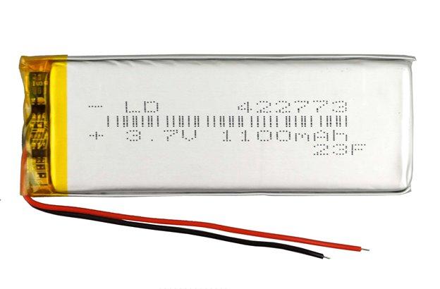 Акумулятор 1100 mAh 3.7v 352776 для GPS навігаторів, відеореєстраторів, фото 1