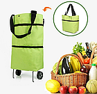 Господарська складана сумка-візок на колесах для покупок кровчучка Wellamart, фото 2