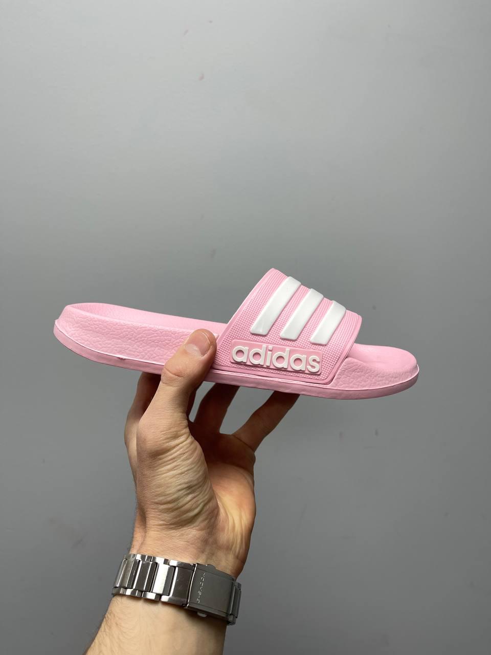 Жіночі шльопанці Adidas Adilette Pink White ALL11941, фото 1