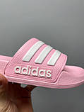 Жіночі шльопанці Adidas Adilette Pink White ALL11941, фото 3
