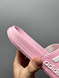 Жіночі шльопанці Adidas Adilette Pink White ALL11941, фото 5