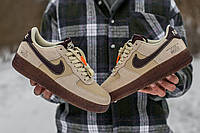 Чоловічі кросівки Nike Air Force 1 Low Coffee Brown Beige DD5227-234