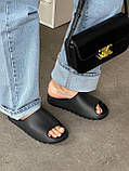 Жіночі шльопанці Adidas Yeezy Slide Onyx Black HQ6448, фото 9