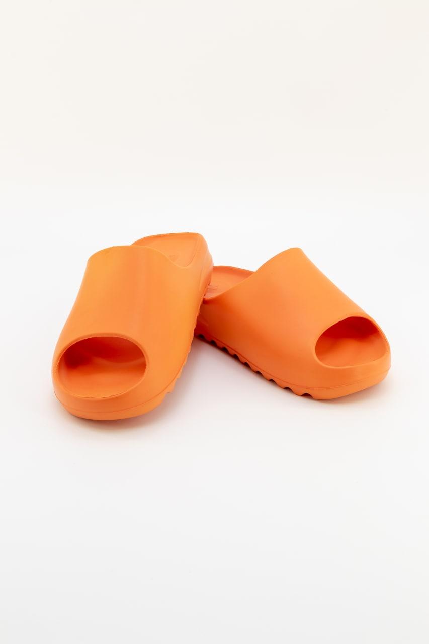 Жіночі шльопанці Adidas Yeezy Slide Enflame Orange GZ0953, фото 1