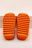 Жеські шльопанці Adidas Yeezy Slide Enflame Orange GZ0953, фото 5