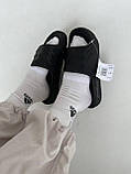 Жіночі шльопанці Adidas Adilette 22 Slides Carbon Black GX6949, фото 5
