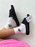 Жіночі шльопанці Adidas Adilette 22 Slides Carbon Black GX6949, фото 8