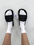Жіночі шльопанці Adidas Adilette 22 Slides Carbon Black GX6949, фото 10