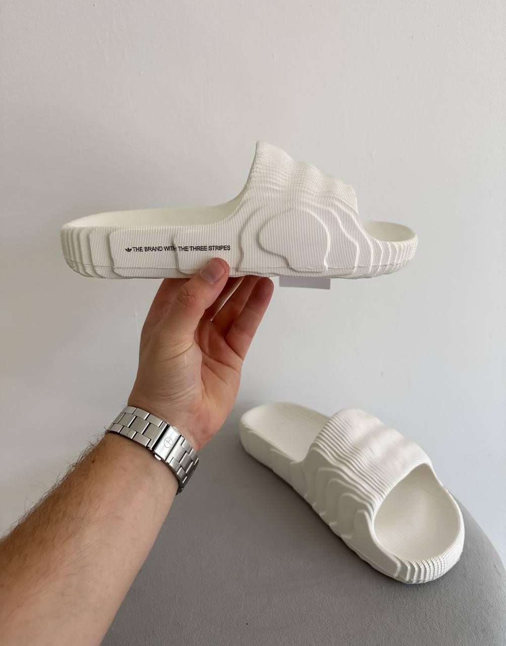 Жіночі шльопанці Adidas Adilette 22 Slides Crystal White HQ4672