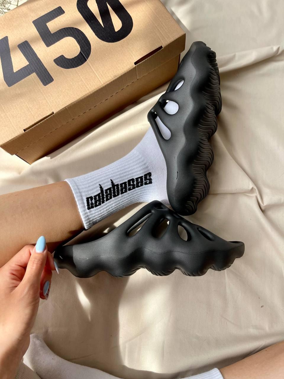 Жіночі шльопанці Adidas Yeezy 450 Slide Black ALL08790