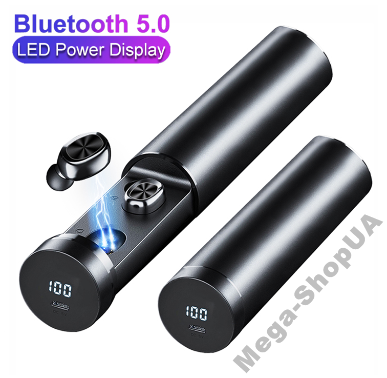 

Беспроводные вакуумные сенсорные наушники Bluetooth блютуз B241 для телефона. Безпровідні бездротові навушники, Черный