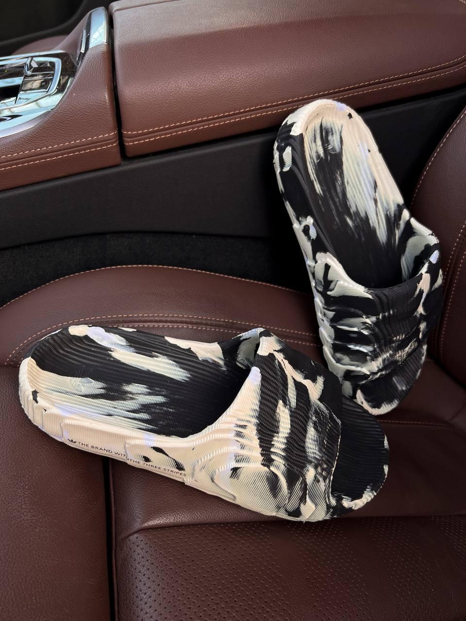 Жіночі шльопанці Adidas Adilette 22 Slides Carbon Aluminum Black White GX6947