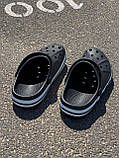 Жіночі шльопанці Crocs Bayaband Black White ALL08687, фото 10