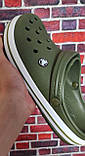 Жіночі шльопанці Crocs Bayaband Green Khaki ALL08784, фото 6