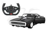 Машинка на радиоуправлении Rastar Dodge Charger R/T With Engine version лицензионная модель машинки 1:16