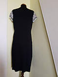 Трикотажна сукня з фігурною кокеткою ML XL XXL Philippe Carat, фото 4