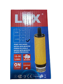 Насос для дизеля LEX LX-25GA 24V, 38мм, 40-60Вт, 15-30 л/хв