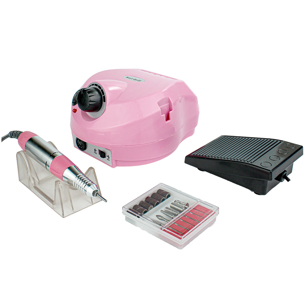 Фрезер Nail Drill DM-202 ( 65W 45000 об/хв машинка для зняття гель лаку, фрезер для манікюру ), фото 1