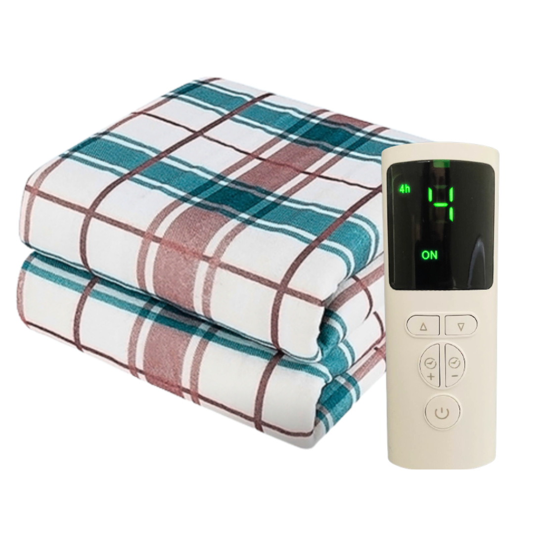 Електропростирадло 70х160 см Home Textile Comfort, 9 режимів підігріву, односпальне, Туреччина