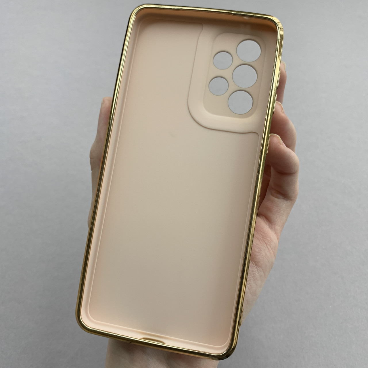 Купить Чехол для Samsung Galaxy A33 5G (A336B) глянцевый с золотой ...