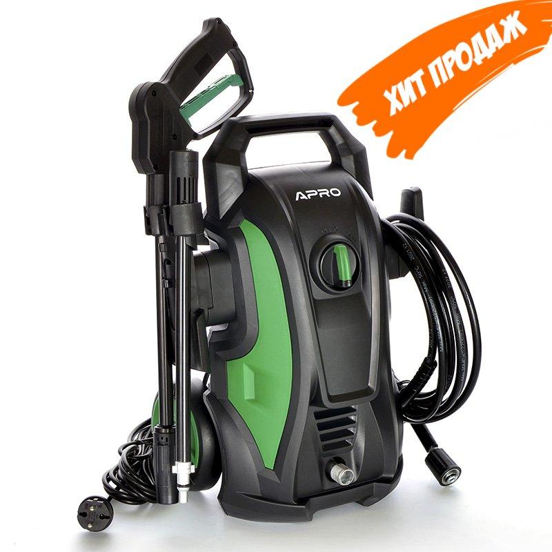 Мийка високого тиску ТМ "АПРО" компактна професійна мийка для догляду за машиною та двором, фото 1