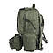 РЮКЗАК ТАКТИЧНИЙ 50 Л. +3 ПІДСУМКИ ОЛІВА, фото 3