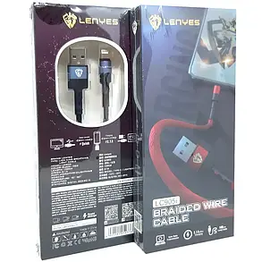 Кабель LENYES LC905i iPhone 1м 2.1A, фото 3