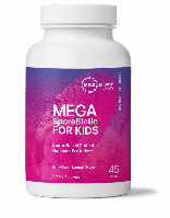 Microbiome Labs MegaSporeBiotic For Kids / Мега спорбиотики для детей 60 жевательных конфеты