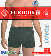 Трусы мужские боксеры хлопок с бамбуком Veriboy, размеры XL-4XL, 1801