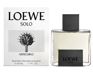 Оригинал Loewe Solo Mercurio 50 мл парфюмированная вода - фото 2 - id-p1874382970