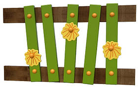 Секція огорожі "Квіти" SiverSport S764.9