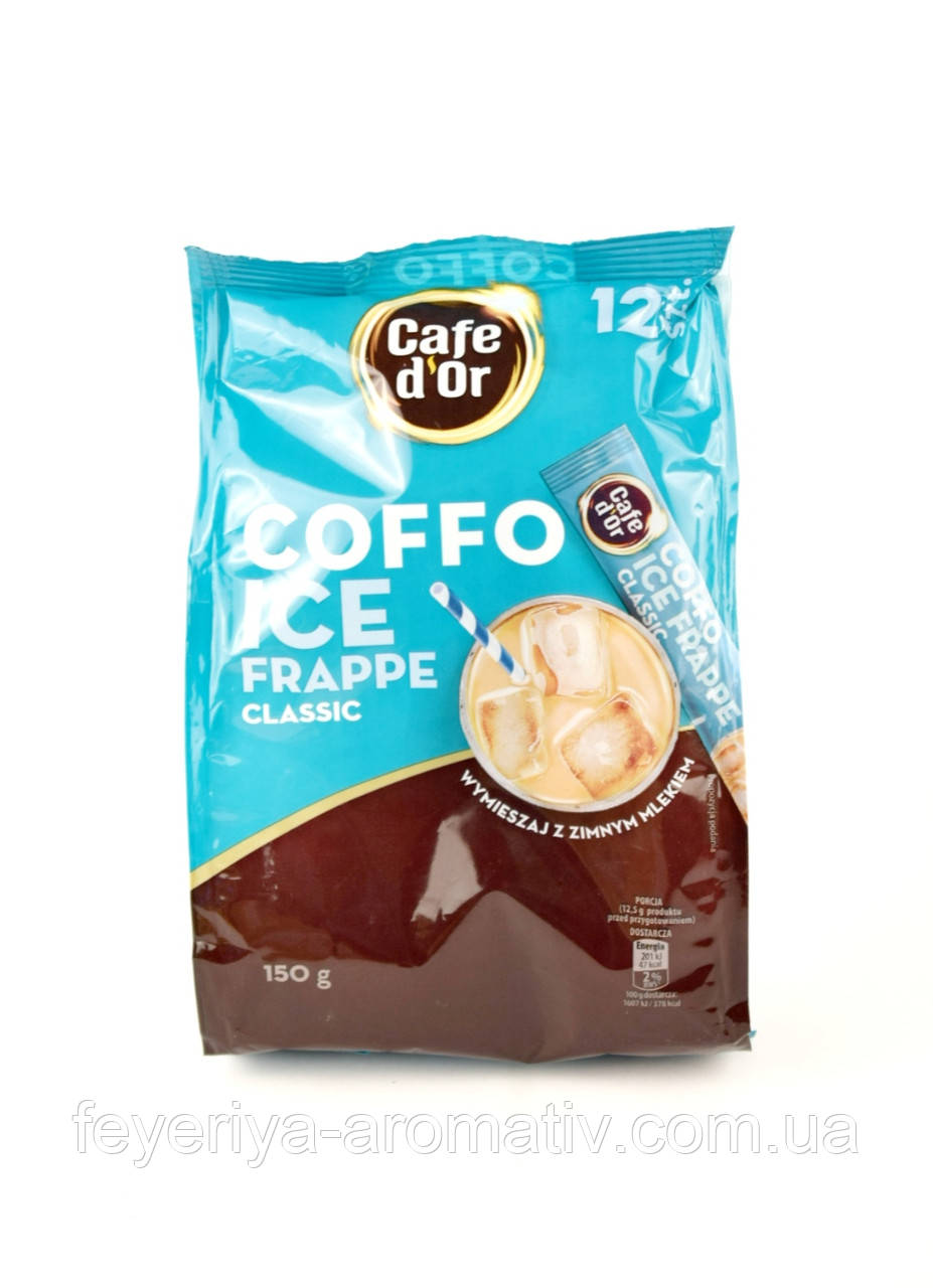 Кава розчинна холодний Cafe d'Or Coffo Ice Frappe 12 стифків 150 г Польща