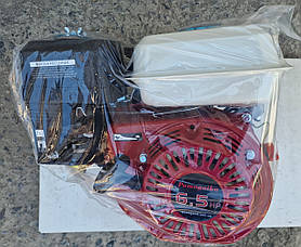 Двигун у зборі 168f бензин 6.5л Китай шпонка вал 19мм або 20мм