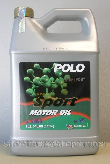 Моторна олива синтетика POLO SYN SPORT 5w-50 (3,785л.)