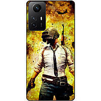 Силіконовий бампер чохол для Xiaomi Redmi Note 12S з малюнком ПАБГ PUBG