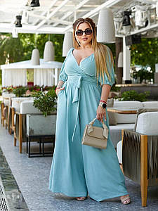 Жіночий костюм Жасмин (блакитний) 1005233