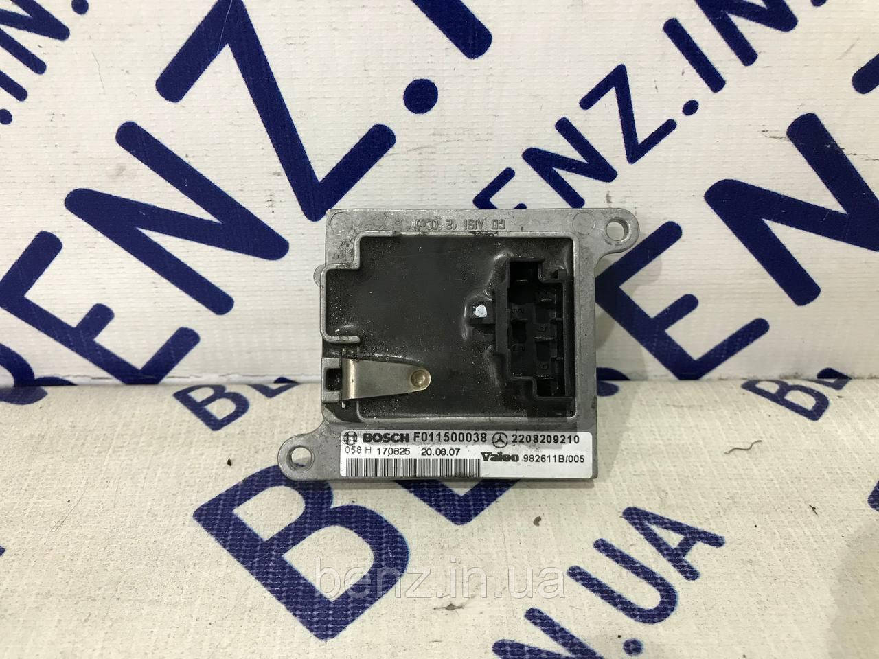 Резистор пічки задній Mercedes W221 A2218703858, фото 1