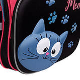 Рюкзак шкільний напівкаркасний YES S-58 Meow, фото 5