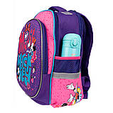 Рюкзак шкільний напівкаркасний YES S-74 Minnie Mouse, фото 8