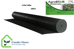 АГРОВОЛОКНО ЧОРНЕ "AgroStar"100 UV (3.2м*100м)