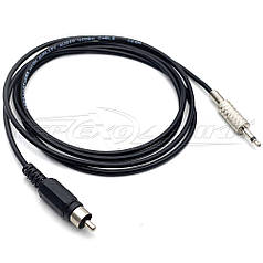 Кабель у екрані 1 RCA (тюльпан) на 3.5 мм 2-pin