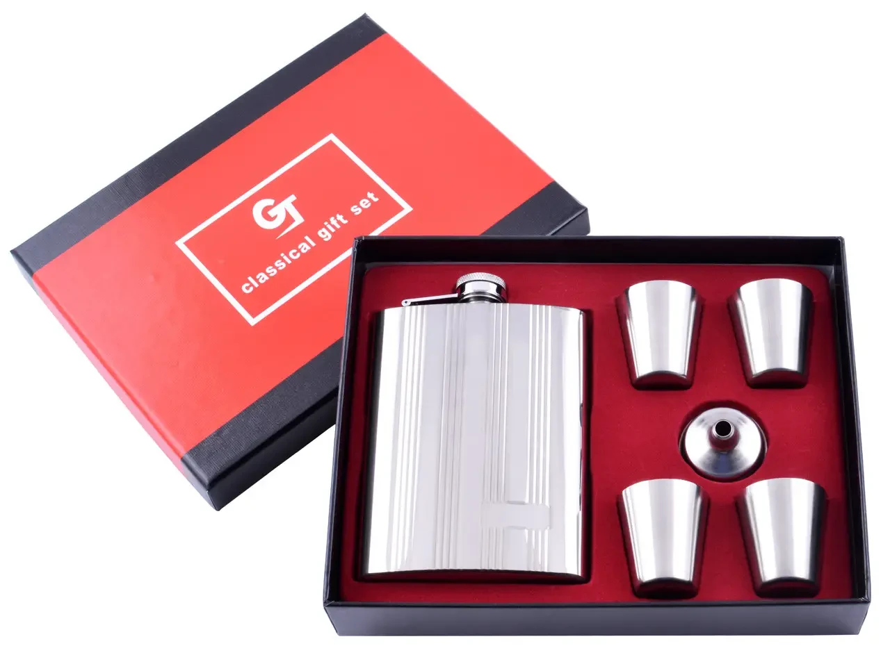 Подарунковий набір з флягою , 236мл, фото 1