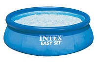 Бассейн надувной Intex Easy Set Pool качественный бассейн 396x84 см удобный семейный бассейн 7290л